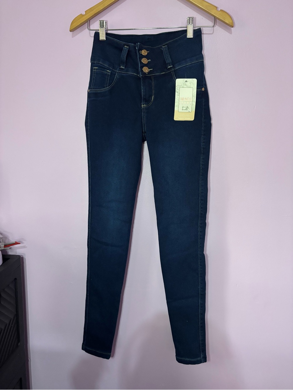 Colombian jeans with effect push up